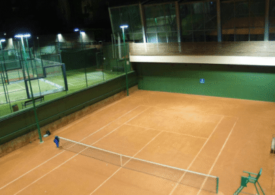 Iluminación deportiva Tenis y Paddel